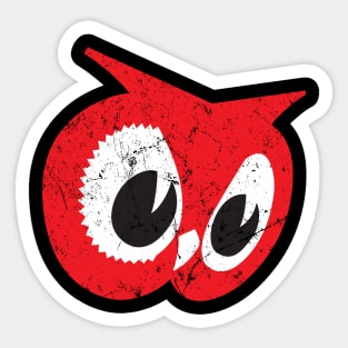 Red Owl Sticker